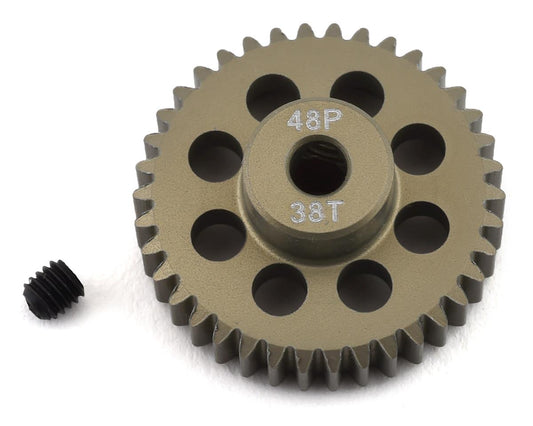 ProTek RC 48P Lightweight Hard Anodized Aluminum Pinion Gear (3.17mm Bore) (38T) (PTK-8625)