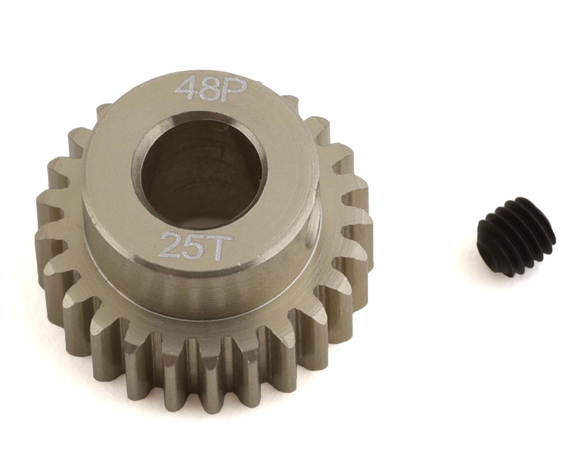 ProTek RC 48P Lightweight Hard Anodized Aluminum Pinion Gear (5.0mm Bore) (25T) (PTK-8645)