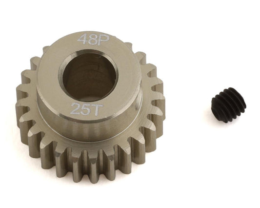 ProTek RC 48P Lightweight Hard Anodized Aluminum Pinion Gear (5.0mm Bore) (25T) (PTK-8645)