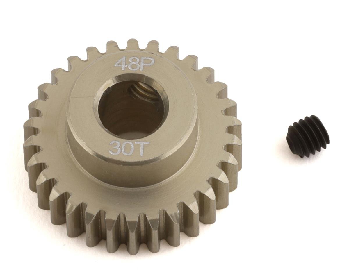 ProTek RC 48P Lightweight Hard Anodized Aluminum Pinion Gear (5.0mm Bore) (30T) (PTK-8650)