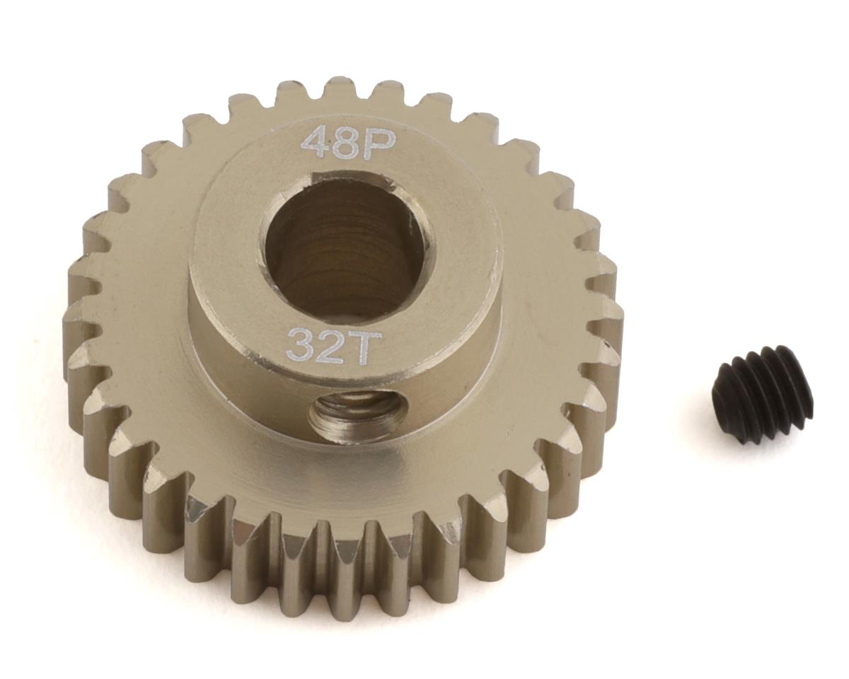 ProTek RC 48P Lightweight Hard Anodized Aluminum Pinion Gear (5.0mm Bore) (32T) (PTK-8652)