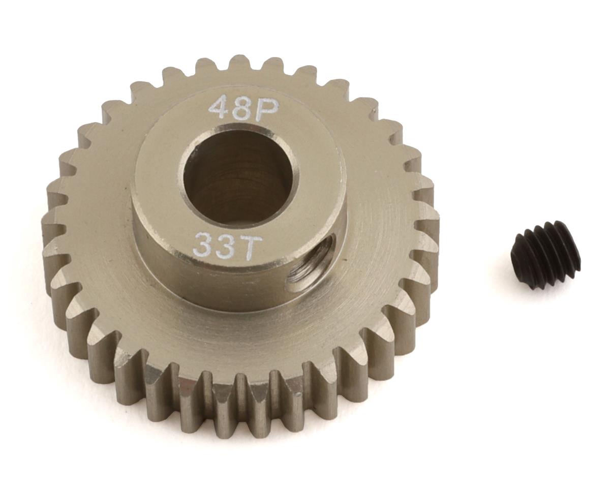 ProTek RC 48P Lightweight Hard Anodized Aluminum Pinion Gear (5.0mm Bore) (33T) (PTK-8653)