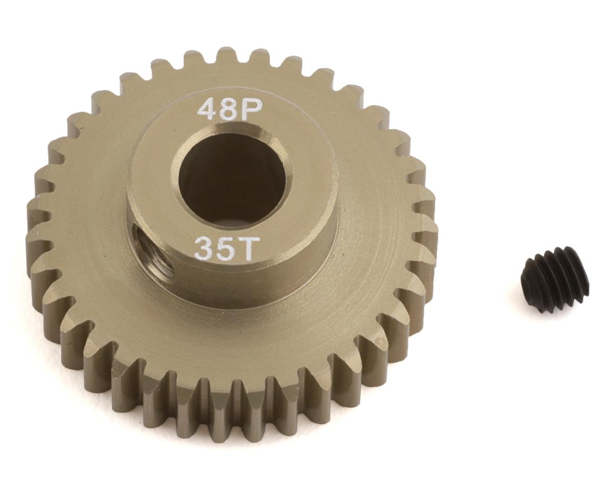ProTek RC 48P Lightweight Hard Anodized Aluminum Pinion Gear (5.0mm Bore) (35T) (PTK-8655)