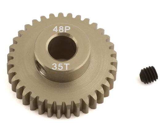 ProTek RC 48P Lightweight Hard Anodized Aluminum Pinion Gear (5.0mm Bore) (35T) (PTK-8655)