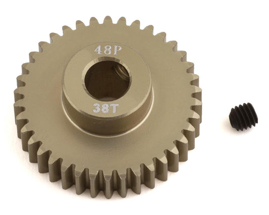 ProTek RC 48P Lightweight Hard Anodized Aluminum Pinion Gear (5.0mm Bore) (38T) (PTK-8658)
