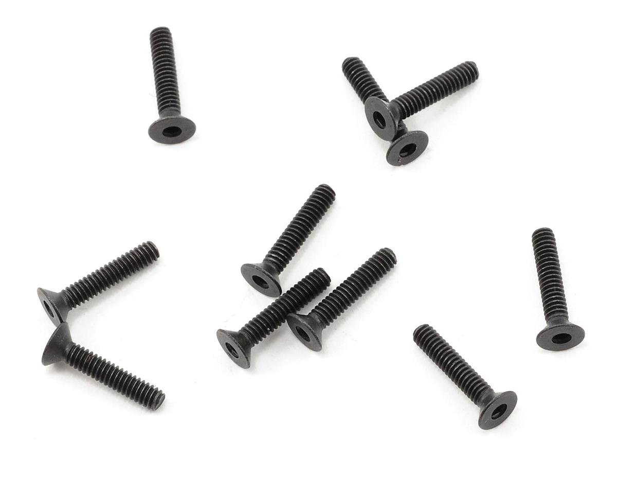 ProTek RC 2x10mm "High Strength" Flat Head Screws (10) (PTK-H-2003)