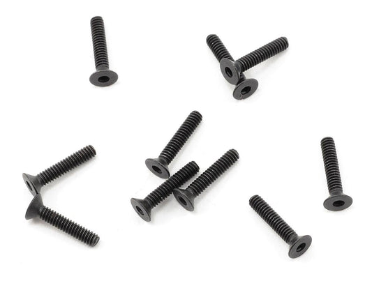 ProTek RC 2x10mm "High Strength" Flat Head Screws (10) (PTK-H-2003)