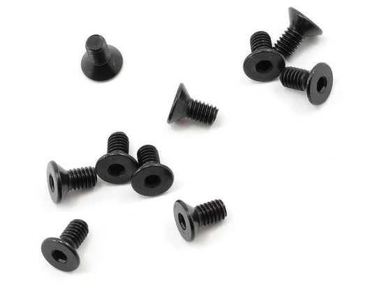 ProTek RC 2.5x5mm "High Strength" Flat Head Screws (10) (PTK-H-2100)