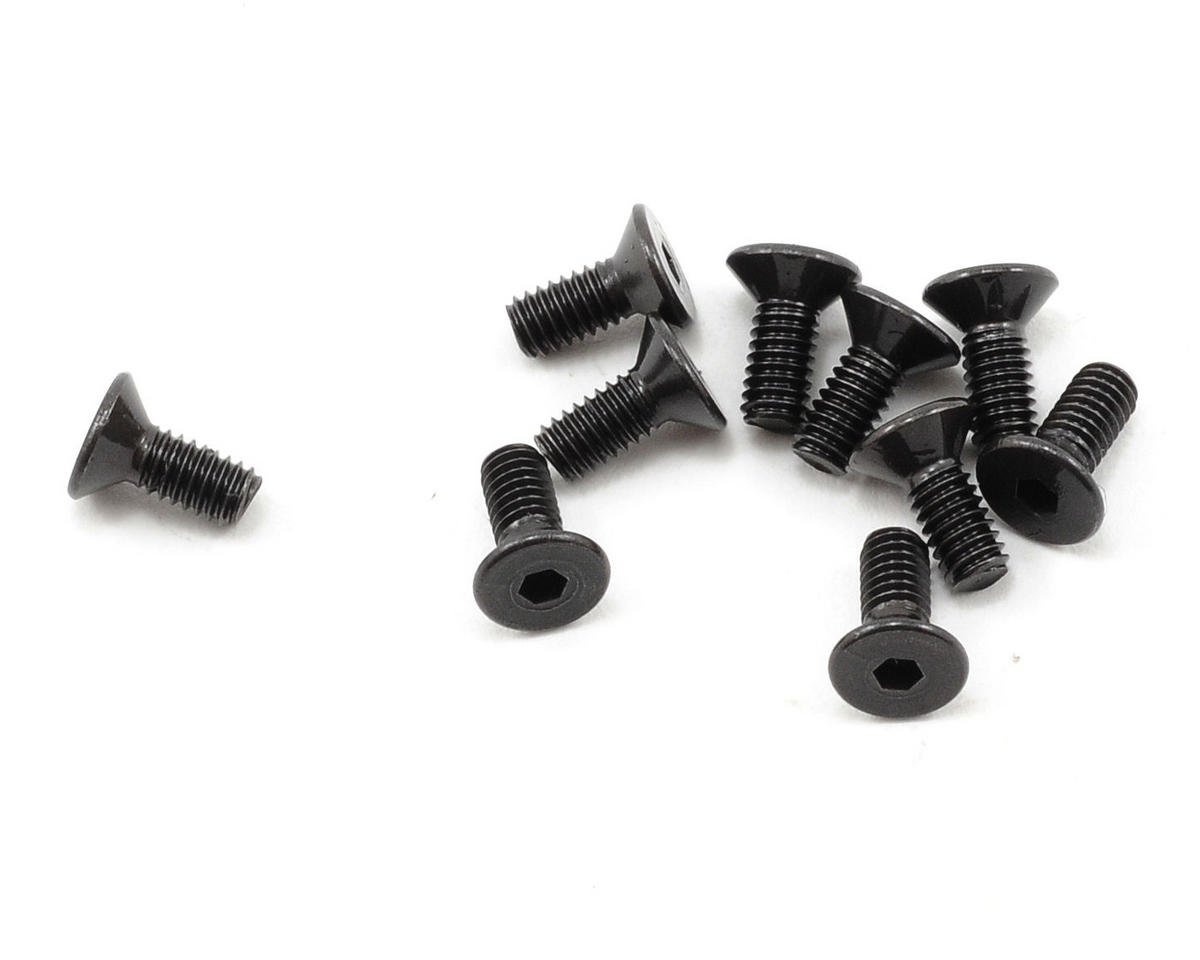 ProTek RC 2.5x6mm "High Strength" Flat Head Screws (10) (PTK-H-2101)