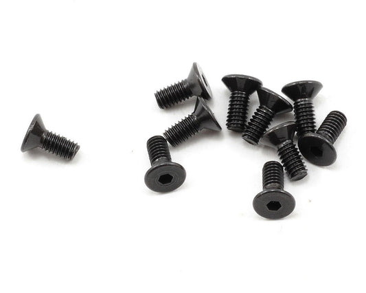 ProTek RC 2.5x6mm "High Strength" Flat Head Screws (10) (PTK-H-2101)