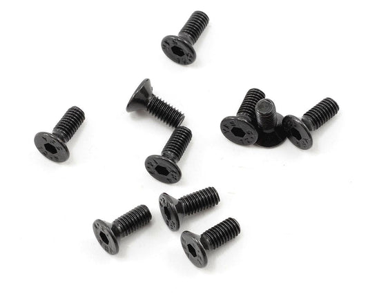 ProTek RC 3x8mm "High Strength" Flat Head Screws (10) (PTK-H-2202)