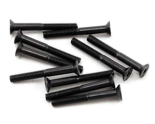 ProTek RC 3x25mm "High Strength" Flat Head Screws (10) (PTK-H-2210)