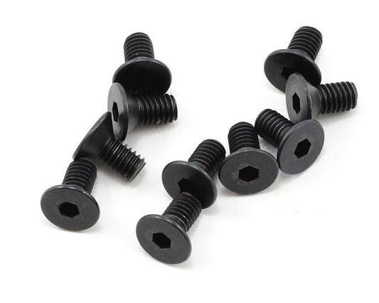 ProTek RC 4x8mm "High Strength" Flat Head Screws (10) (PTK-H-2301)