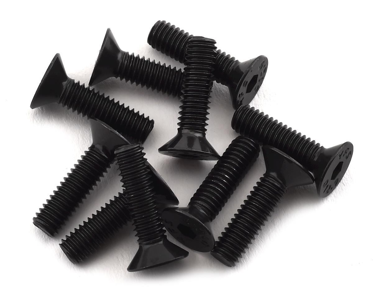ProTek RC 4x15mm "High Strength" Flat Head Screws (10) (PTK-H-2305)