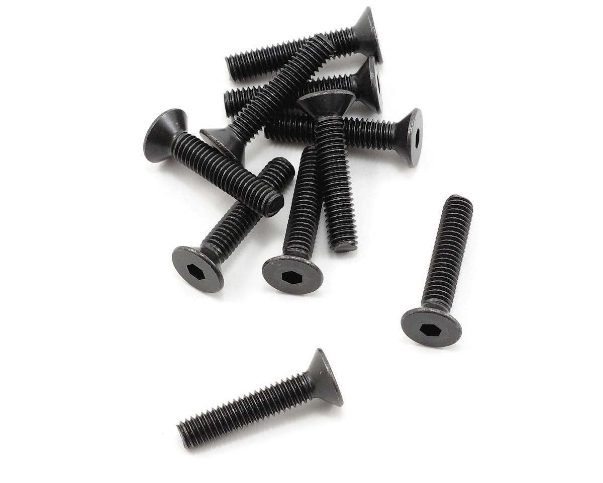 ProTek RC 4x20mm "High Strength" Flat Head Screws (10) (PTK-H-2308)