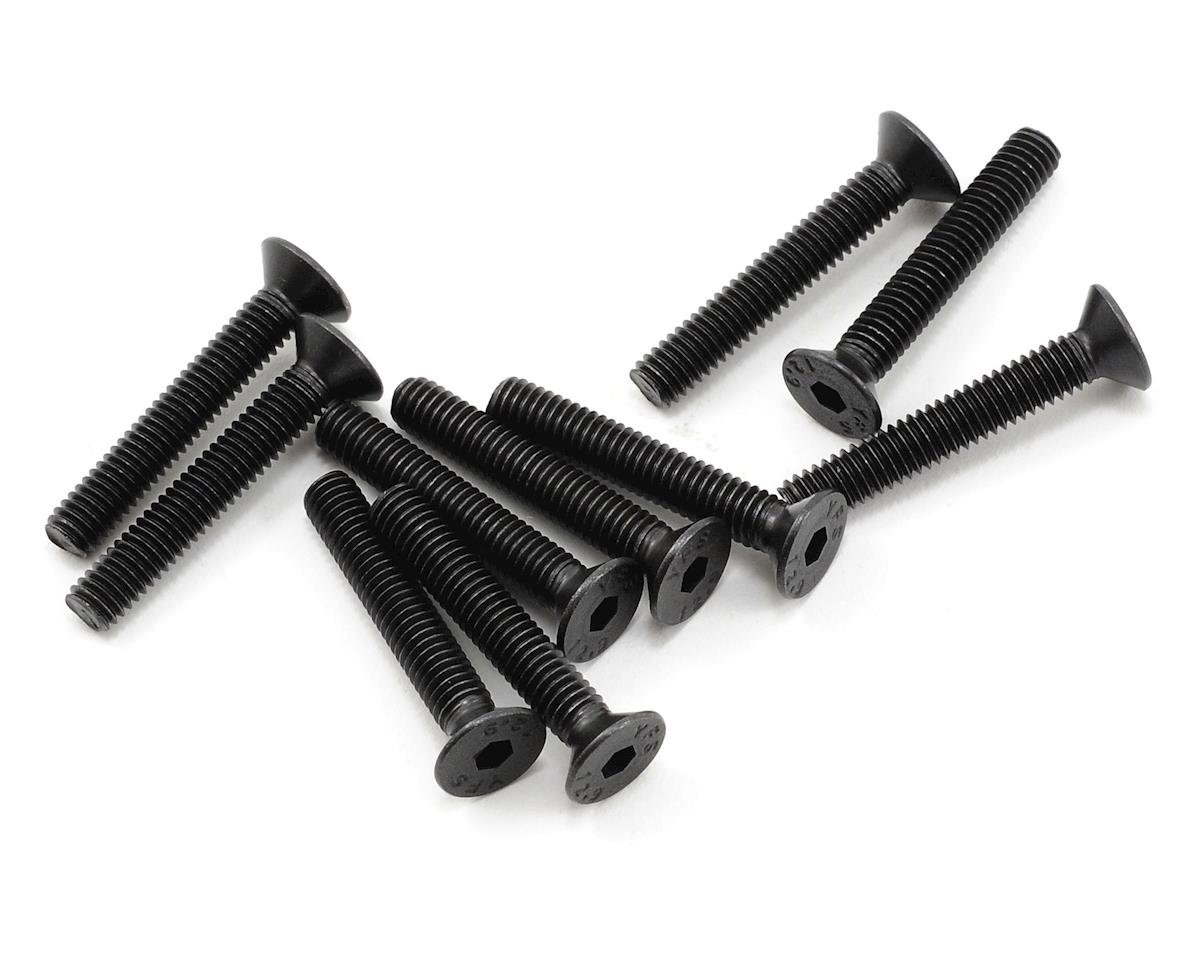 ProTek RC 4x25mm "High Strength" Flat Head Screws (10) (PTK-H-2309)