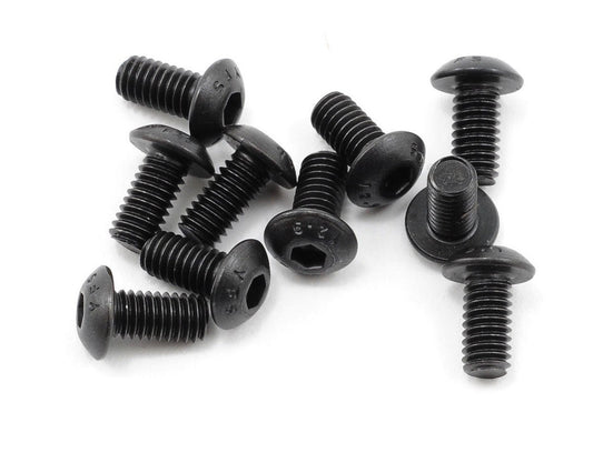 ProTek RC 4x8mm "High Strength" Button Head Screws (10) (PTK-H-3301)