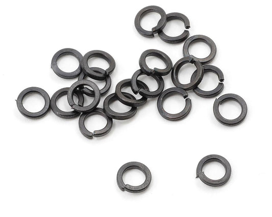 ProTek RC 4mm "High Strength" Black Lock Washers (20) (PTK-H-5101)