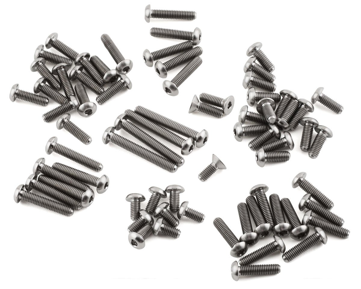 ProTek RC AE B74.2 / B74.2D "Grade 5" Titanium Screw Kit (68) (Upper) (PTK-T-2141)