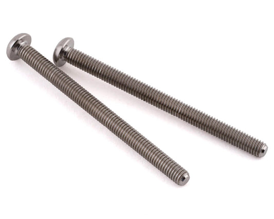 ProTek RC 3x40mm "Grade 5" Titanium Button Head Hex Screw (2) (PTK-T-5095)