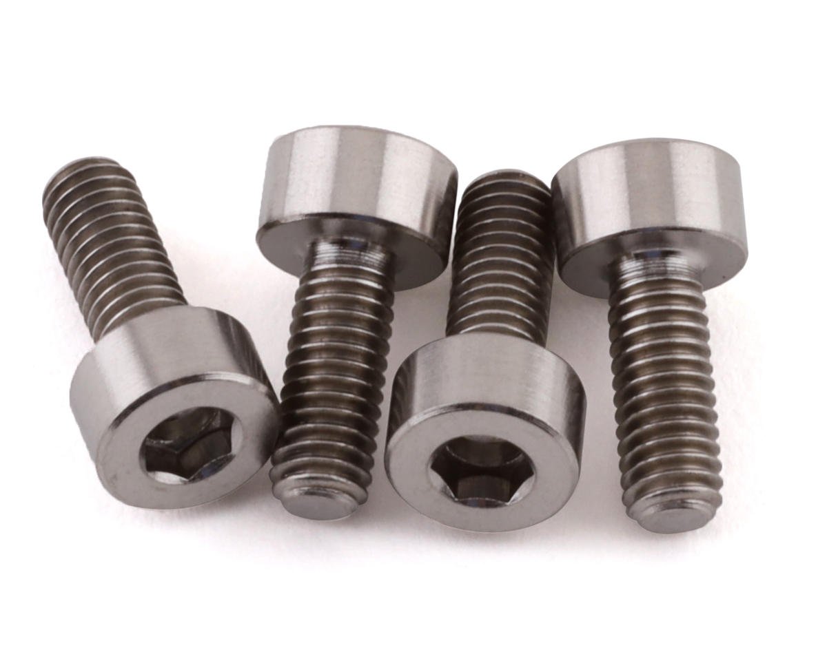 ProTek RC 3x8mm "Grade 5" Titanium Cap Head Hex Screw (4) (PTK-T-5101)