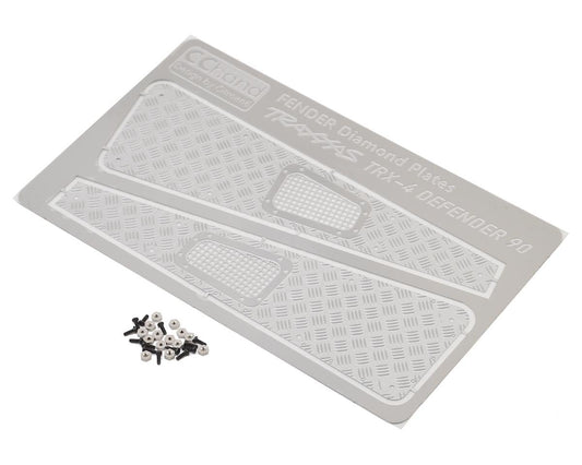 RC4WD CChand Diamond Plate Fender Covers for Traxxas TRX-4 (RC4VVVC0438)