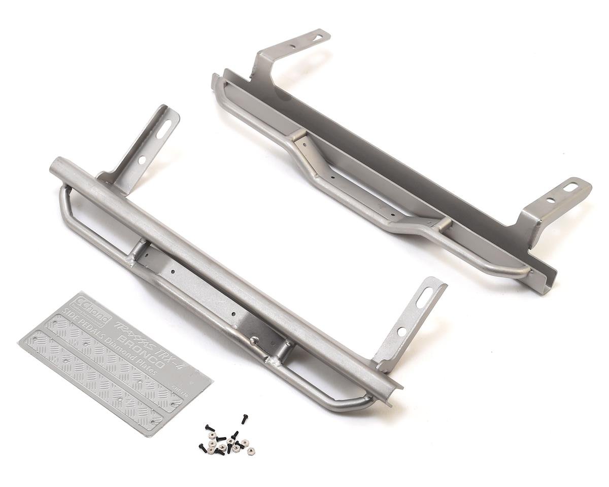 RC4WD CChand Ranch Side Step Sliders for Traxxas TRX-4 Bronco (Silver) (RC4VVVC0513)