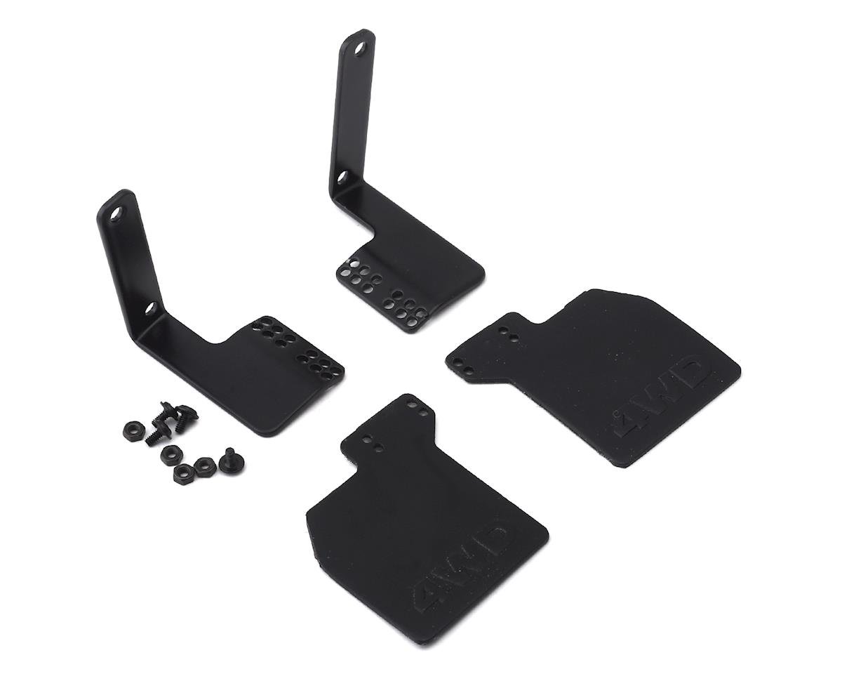 RC4WD CChand 1985 Toyota 4 Runner Hard Body Mud Flap Set (Black) (2) (RC4VVVC0746)