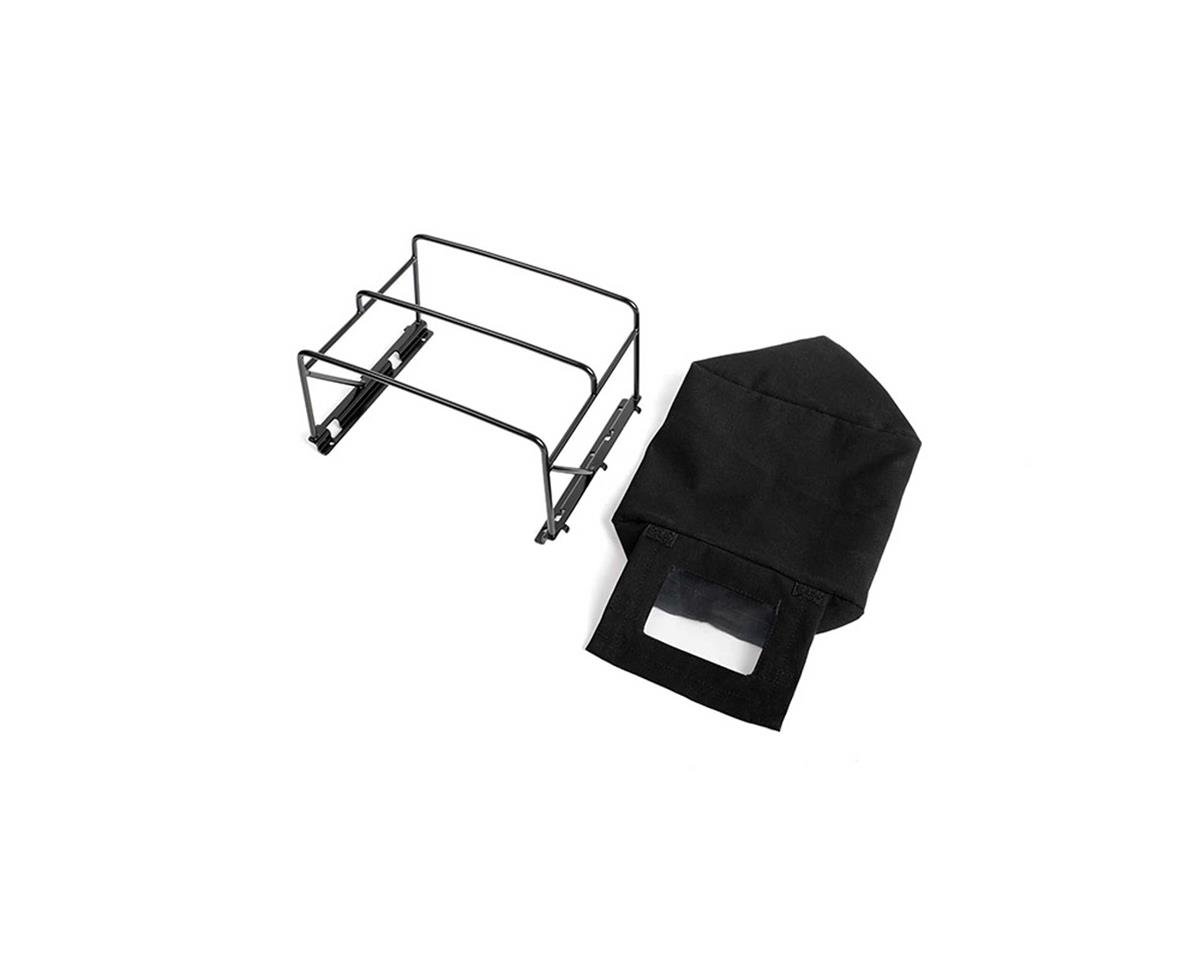 RC4WD Gelande II D90 Steel Tube Bed Cage w/Soft Top (Black) (RC4VVVC1128)