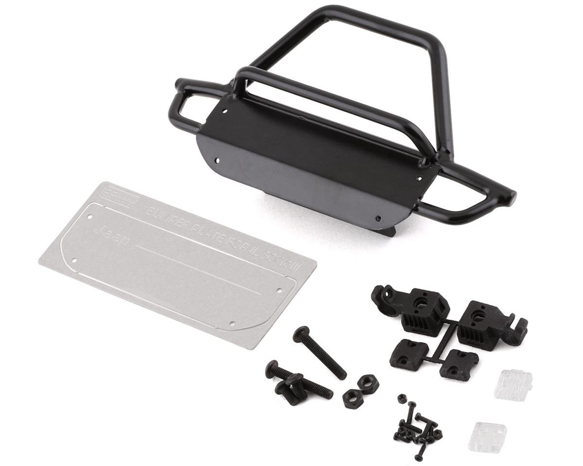 RC4WD Axial SCX10 III Steel Front Bumper w/Light Buckets (AXI03006B) (RC4VVVC1140)