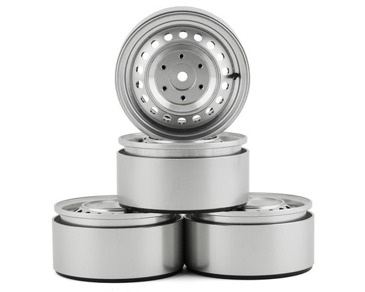 RC4WD CChand Rad 1.9" Aluminum Internal Beadlock Wheels (Silver) (4) (RC4VVVC1227)