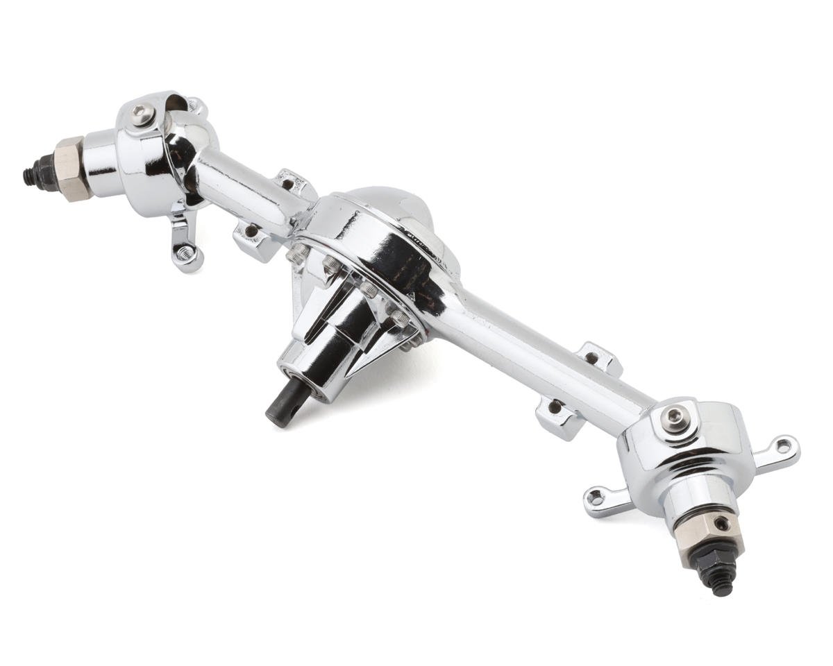 RC4WD Yota II Ultimate Scale Cast Front Axle (Chrome) (RC4ZA0071)