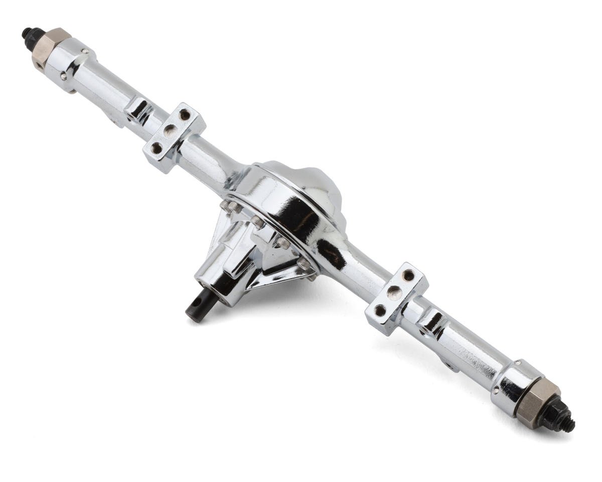 RC4WD Yota II Ultimate Scale Cast Rear Axle (Chrome) (RC4ZA0072)