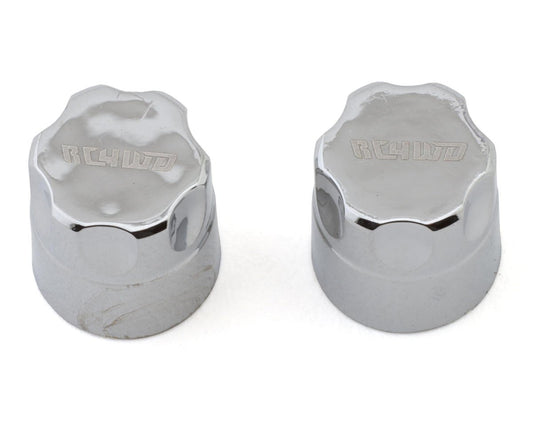 RC4WD Rally 1/10 Scale Locking Wheel Hubs (Chrome) (2) (RC4ZS0298)