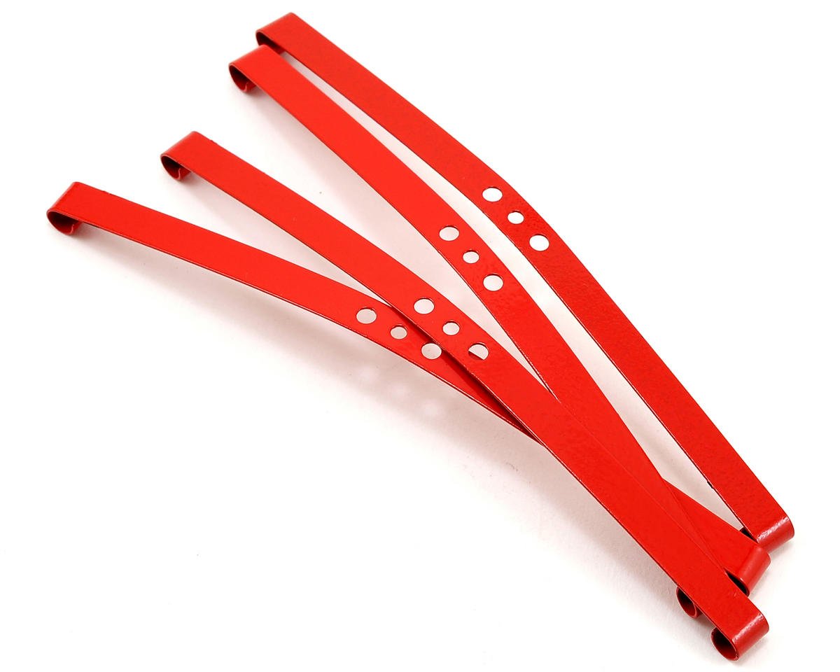 RC4WD Trail Finder Flex Leaf Spring (Red - Super Soft) (4) (RC4ZS0570)