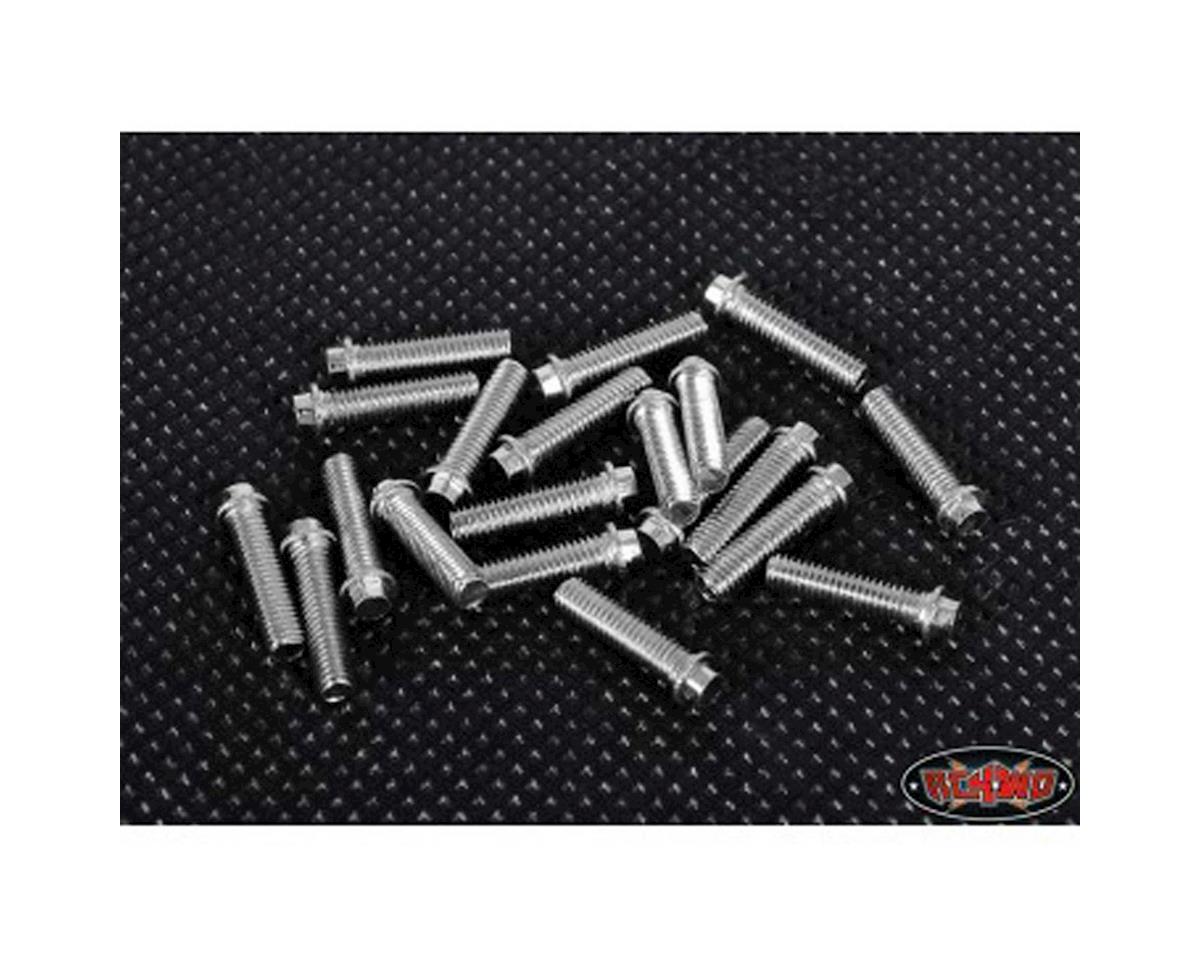 RC4WD Miniature Scale Hex Bolts (Silver) (20) (M3x12mm) (RC4ZS0691)