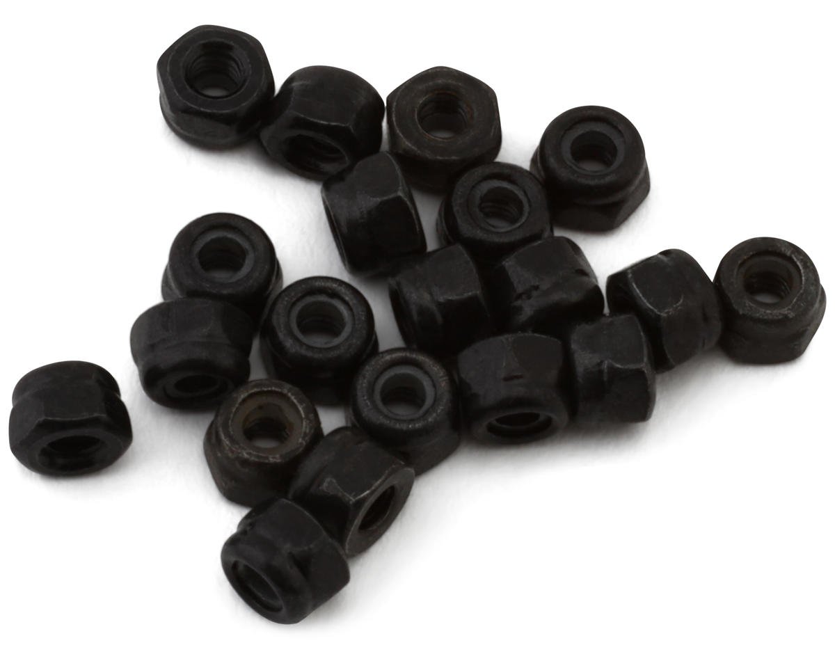 RC4WD 2mm Nylock Nuts (Black) (20) (RC4ZS0906)