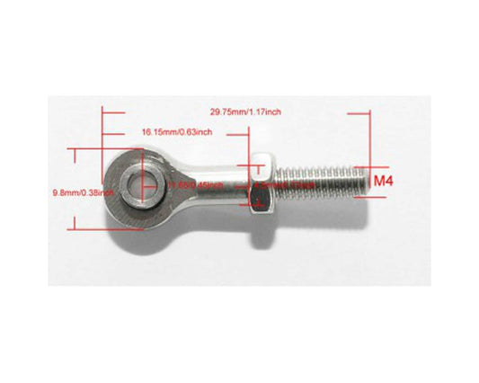 RC4WD Steely 4mm Rod End (Heim Joint) (10) (RC4ZS1458)