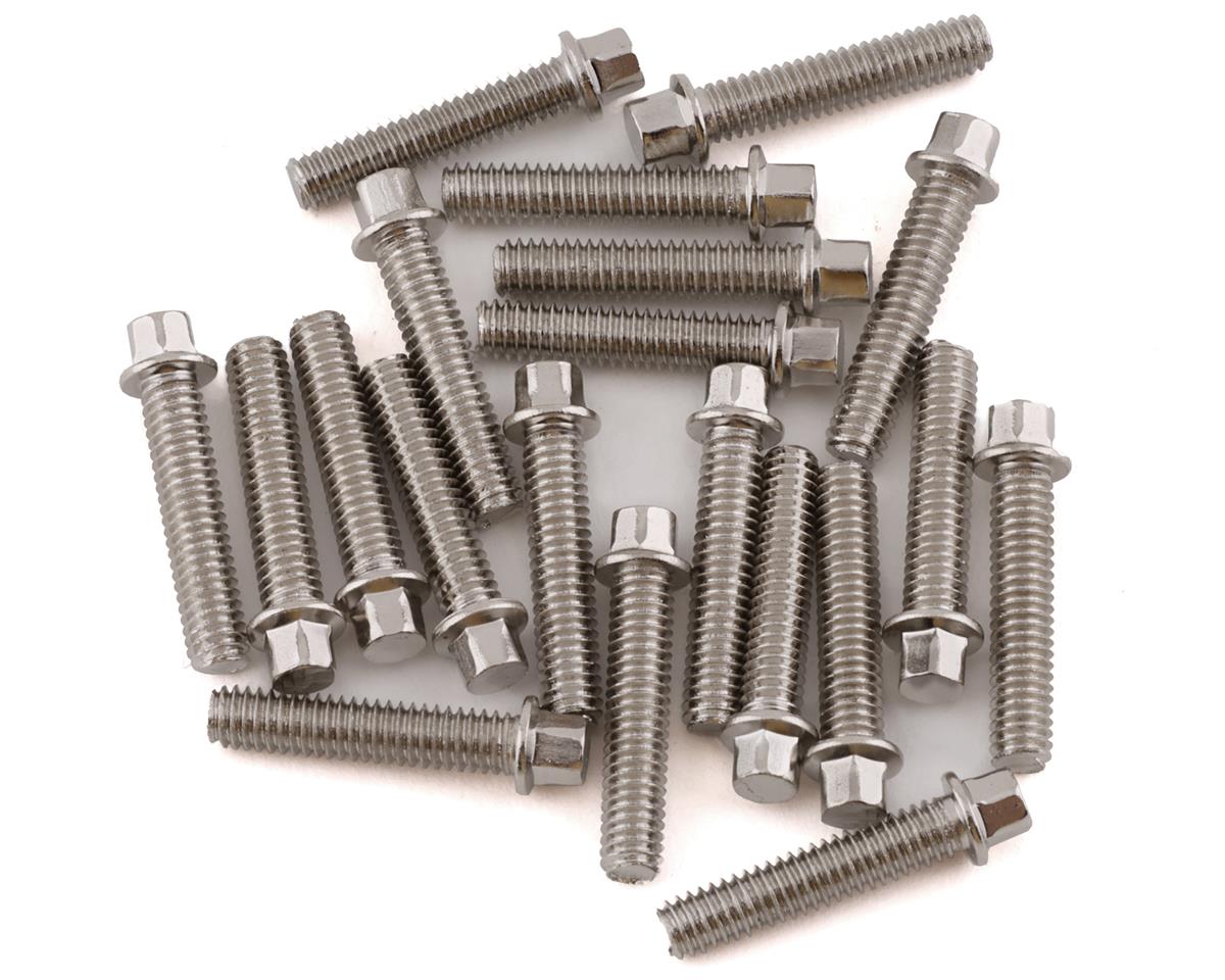 RC4WD Miniature Scale Hex Bolts (M2.5 X 12mm), Silver (RC4ZS1598)