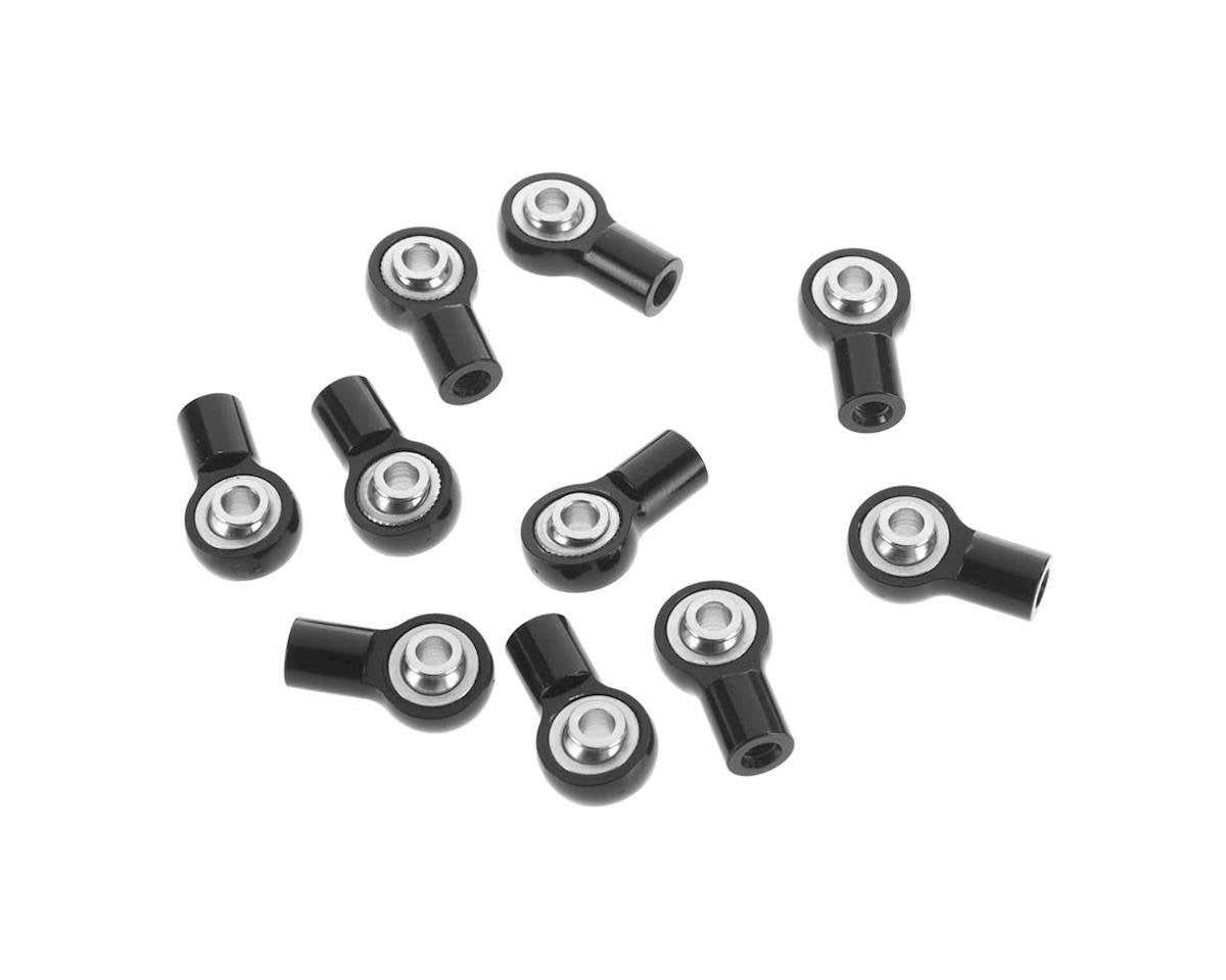 RC4WD M3 Short Straight Aluminum Rod Ends (Black) (RC4ZS1636)