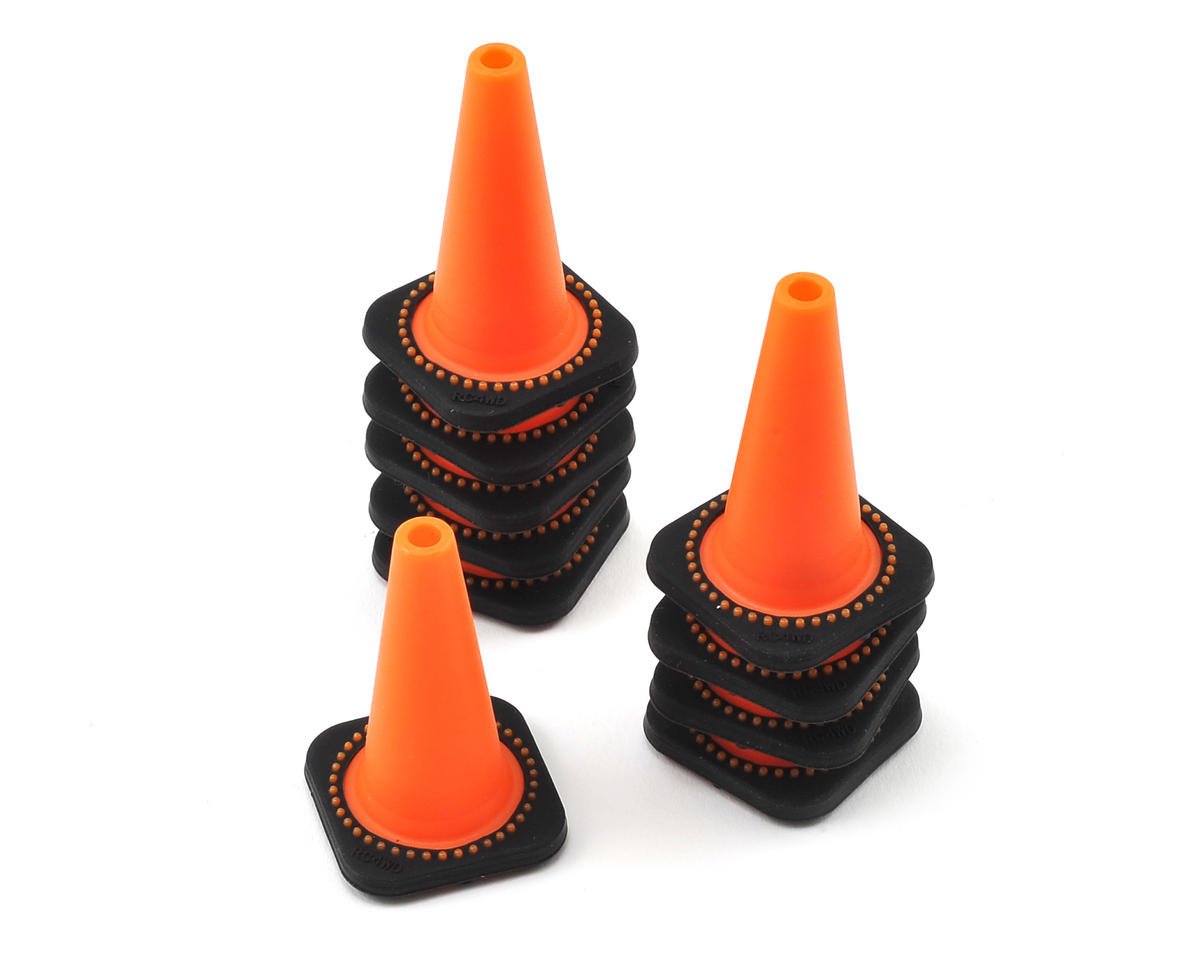 RC4WD 1/10 Size Traffic Cones (10) (RC4ZS1658)