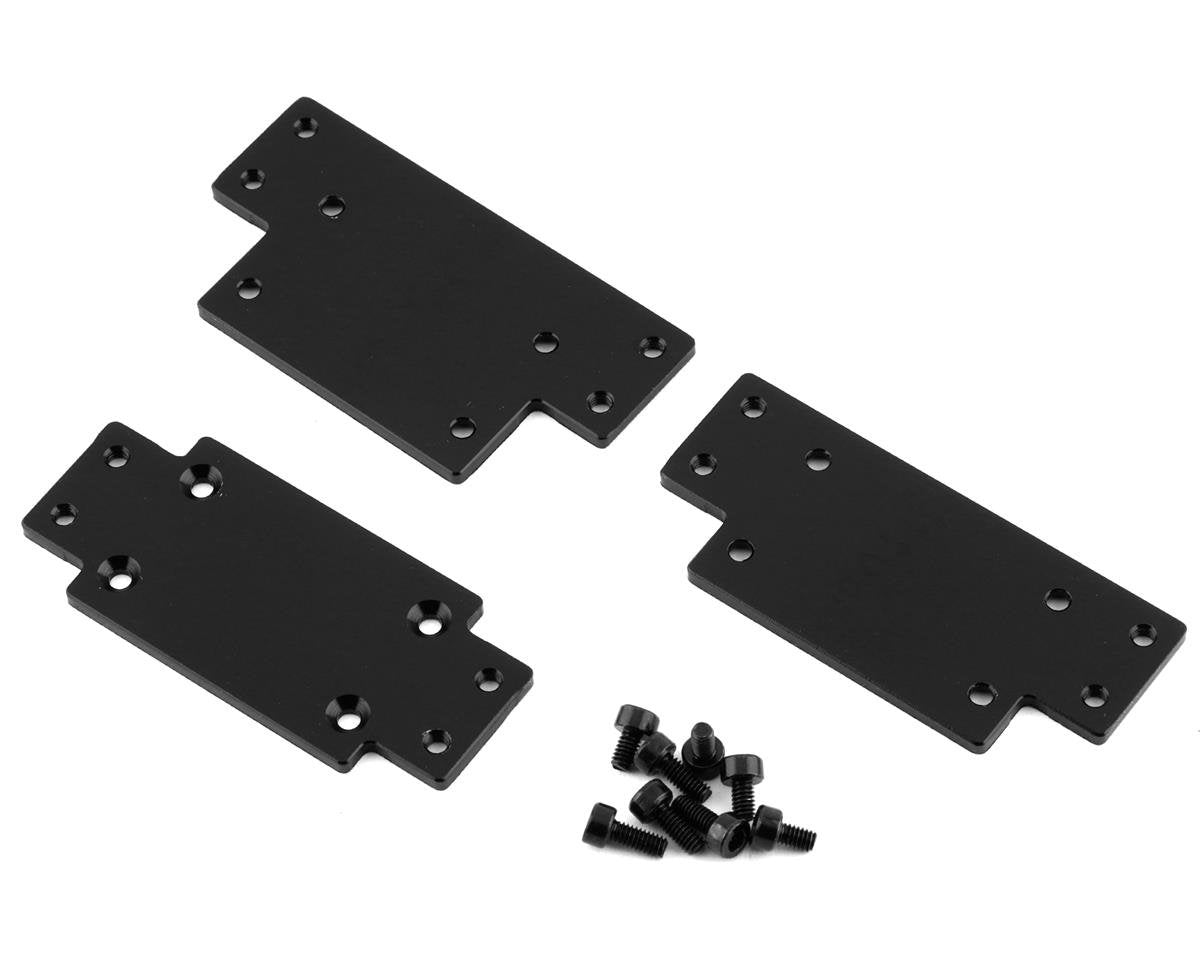 RC4WD 1/10 Warn 9.5cti Winch CNC Mounting Plates (3) (RC4ZS2178)