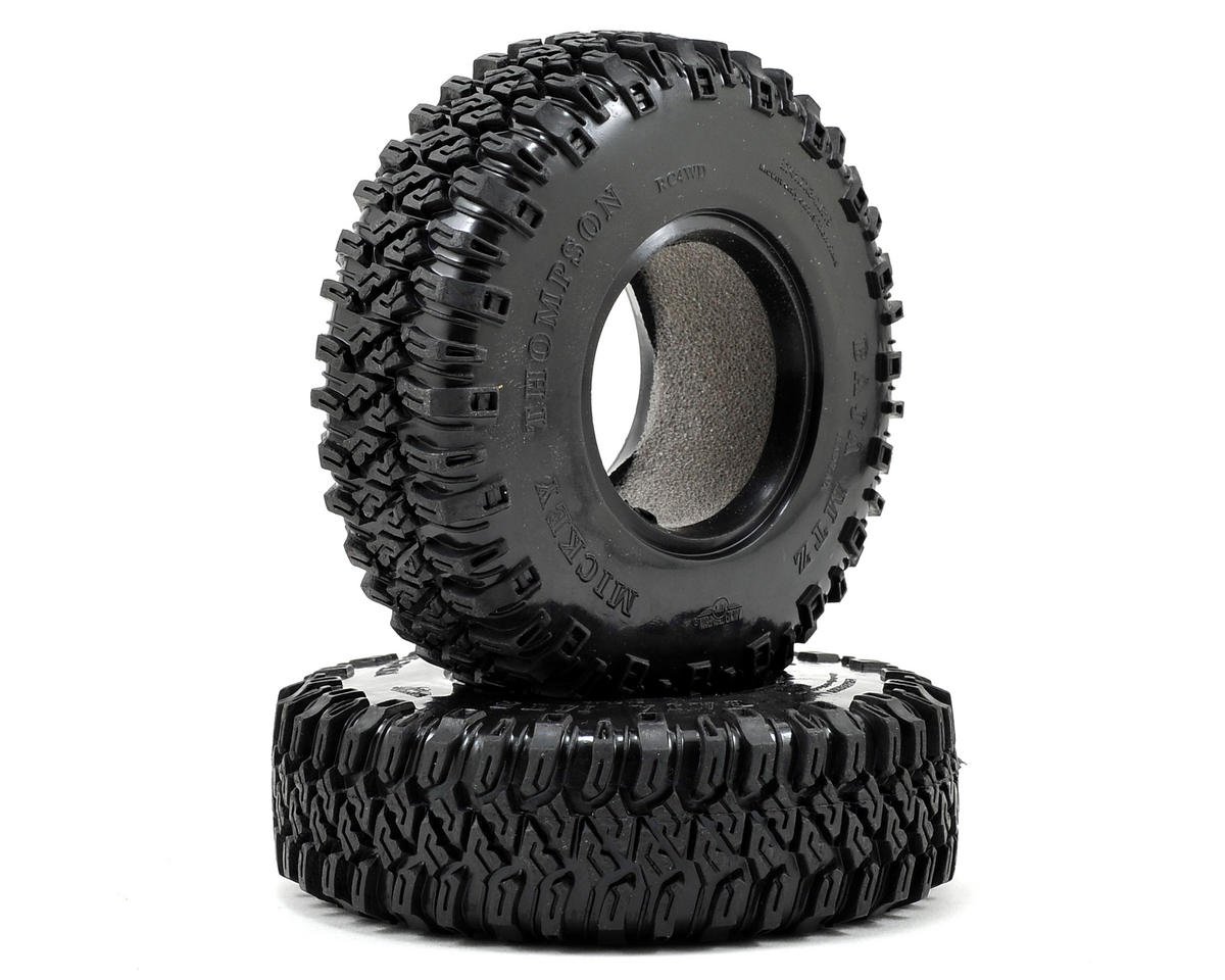 RC4WD Mickey Thompson Baja MTZ 1.9" Scale Rock Crawler Tires (2) (X2) (RC4ZT0061)