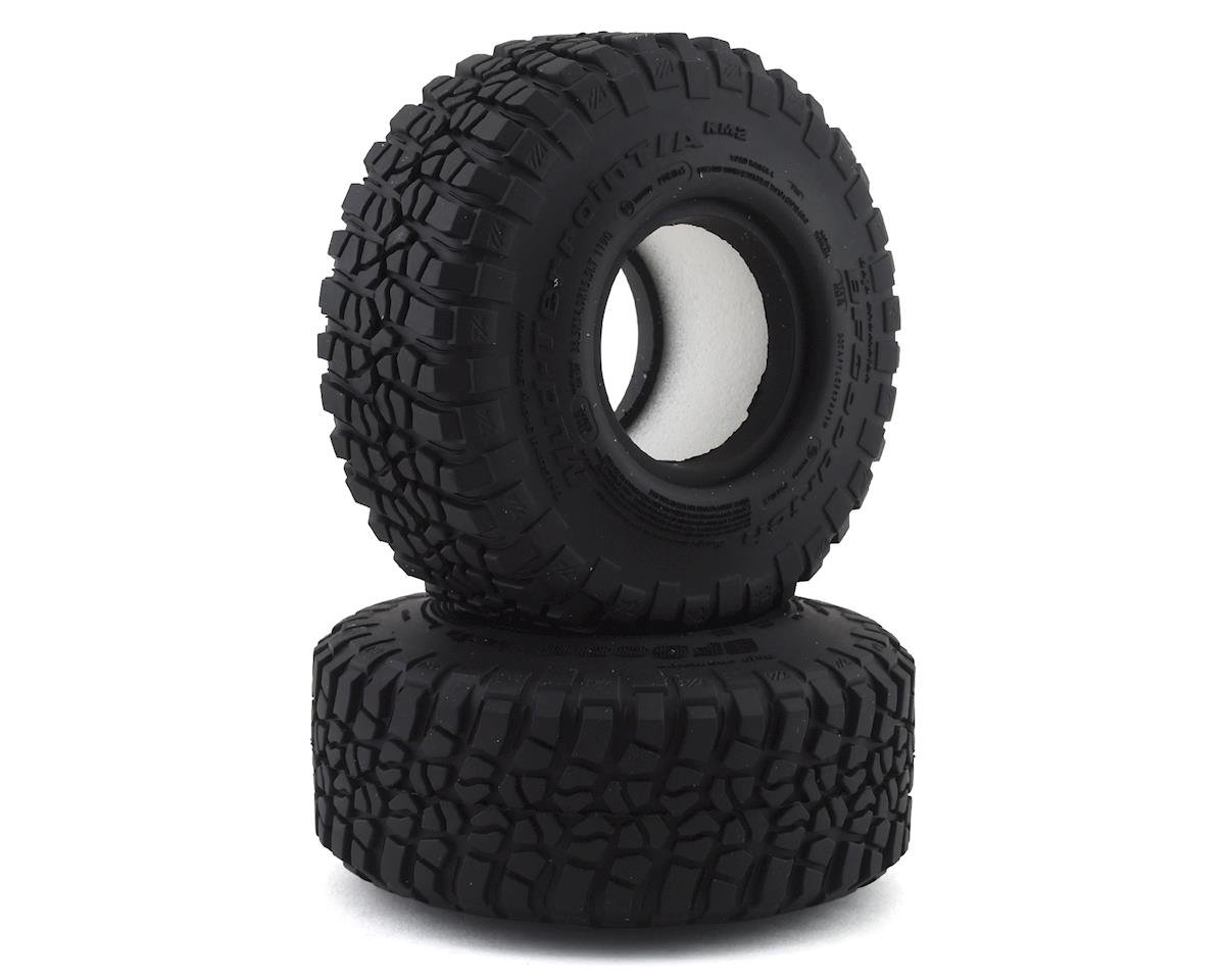 RC4WD BFGoodrich Mud Terrain T/A KM2 1.55" Scale Rock Crawler Tires (2) (X2S3) (RC4ZT0190)