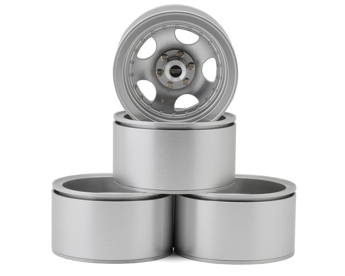 RC4WD American Racing AR23 2.2" Beadlock Wheels (Silver) (4) (RC4ZW0058)