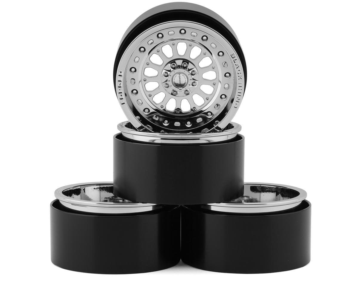 RC4WD Black Rhino 2.6" Centurion Forged Aluminum Wheels (Silver) (2) w/12mm Hex (RC4ZW0070)