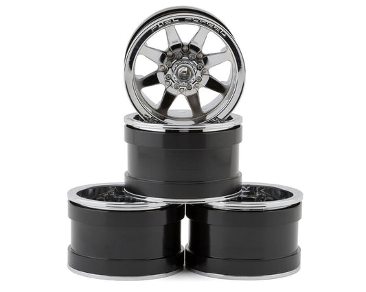 RC4WD Fuel Off-Road 2.2" FFC116 Ventura 1/10 Beadlock Wheels (Chrome) (4) (RC4ZW0180)