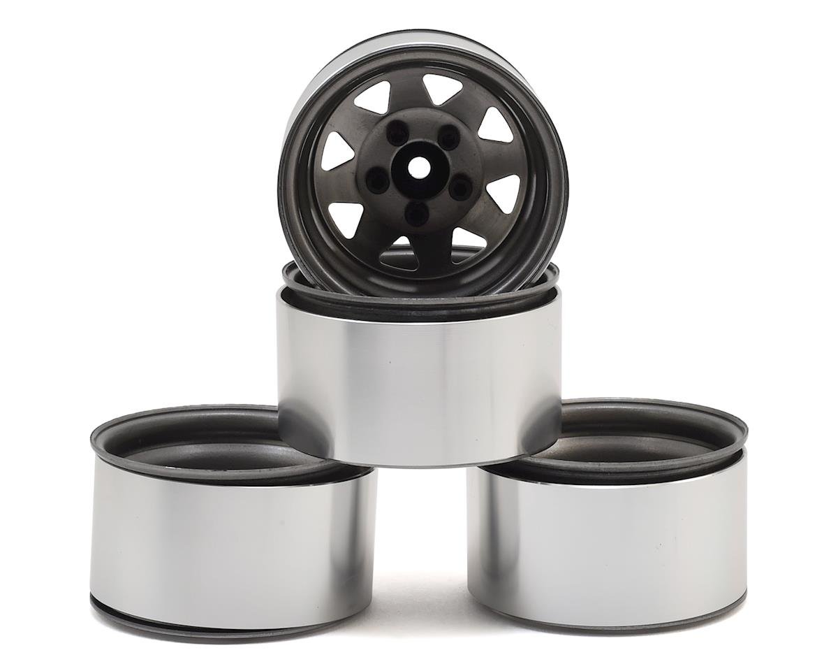 RC4WD 5 Lug Deep Dish Wagon 1.9" Steel Stamped Beadlock Wheels (Plain) (RC4ZW0244)