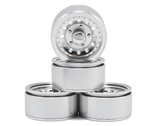 RC4WD Ultra 1.55" Beadlock Wheels (Silver) (4) (RC4ZW0268)