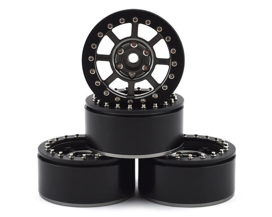 RC4WD Level 8 Bully Pro 6 1.9" Beadlock Wheels (Grey) (4) (RC4ZW0300)